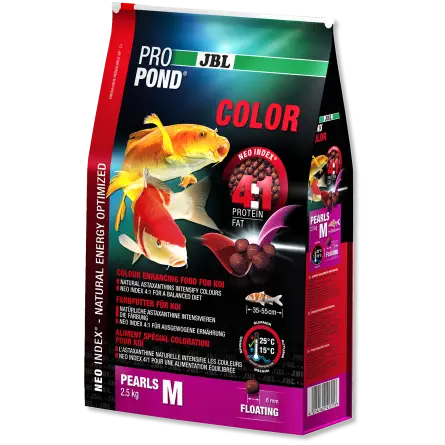 JBL - ProPond Color M - 6l - Alimento de cor especial para pequenas koi JBL - ProPond Color M - 6l - Alimento de cor especial para pequenas koi