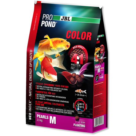 JBL - ProPond Color M - 6l - Speciaal kleurvoer voor kleine koi JBL - ProPond Color M - 6l - Speciaal kleurvoer voor kleine koi