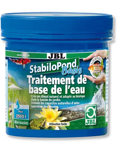 JBL - StabiloPond Basis - 250g - Basic care product for all garden ponds