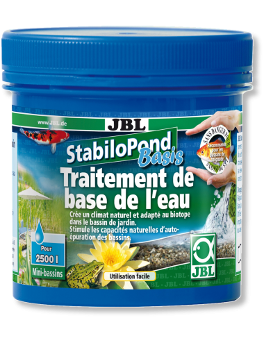 JBL - StabiloPond Basis - 1kg - Produit d'entretien de base pour tous les bassins de jardin