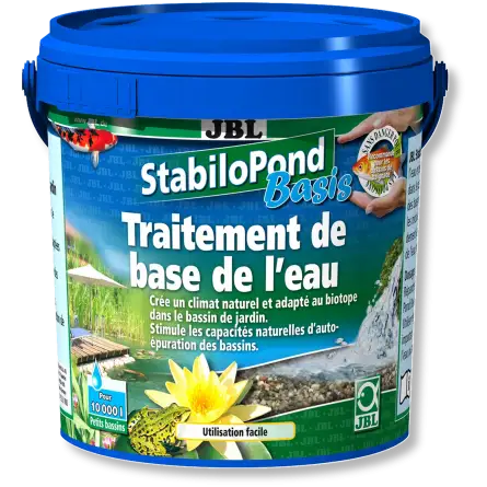 JBL - StabiloPond Basis - 2.5kg - Produit d'entretien de base pour tous les bassins de jardin