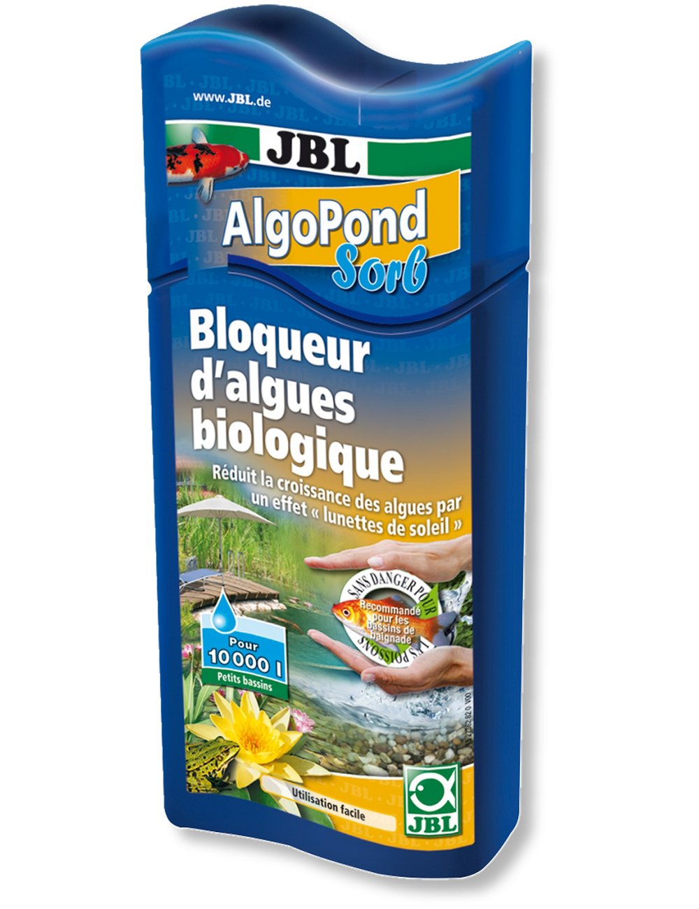 JBL - AlgoPond sorb - 500ml - Bloqueur d’algues biologique pour bassin de jardin