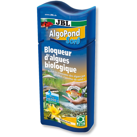 JBL - AlgoPond sorb - 500ml - Bloqueur d’algues biologique pour bassin de jardin