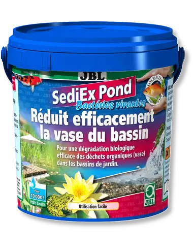 JBL - SediEX Pond - 1kg - Bakterien und Aktivsauerstoff für den Schlammabbau