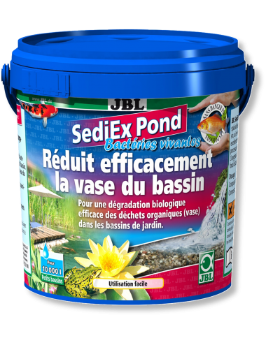 JBL - SediEX Pond - 1kg - Bakterije i aktivni kisik za razgradnju mulja