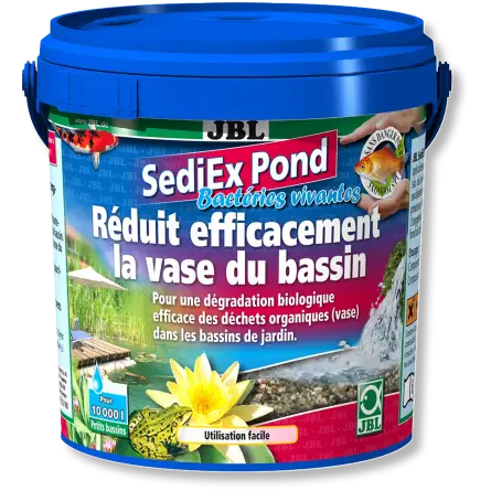 JBL - SediEX Pond - 1kg - Bactérias e oxigênio ativo para degradação de lodo JBL - SediEX Pond - 1kg - Bactérias e oxigênio ativo para degradação de lodo