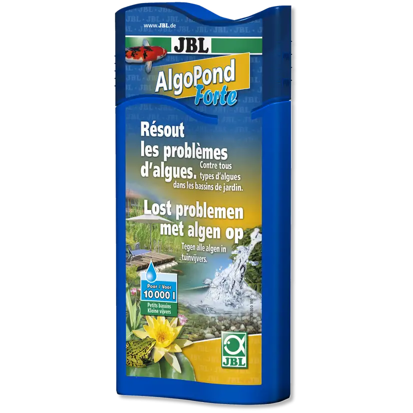 JBL - AlgoPond Forte - 250ml - Conditionneur d’eau contre toutes les algues