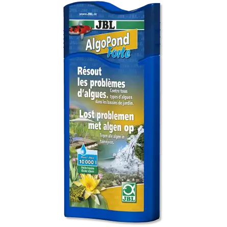 JBL - AlgoPond Forte - 250ml - Balsamo per l'acqua contro tutte le alghe