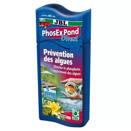 JBL - PhosEX Pond Direct - 250ml - Éliminateur de phosphates pour bassin