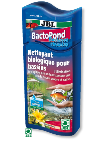 JBL - BactoPond - 250ml - Bactéries pour l'auto-épuration des bassins