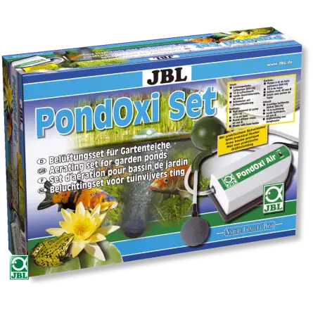 JBL - JBL PondOxi Set - 200 l/h - Kit d'aération pour bassin de jardin