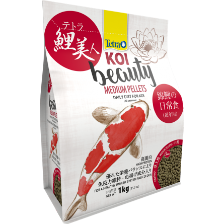 TETRA - Koi Beauty Medium - 4l - Nourriture premium pour Koïs TETRA - Koi Beauty Medium - 4l - Nourriture premium pour Koïs