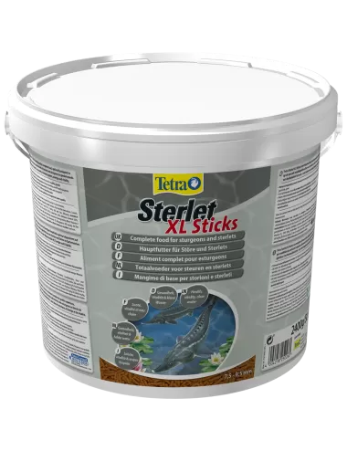 TETRA - Tetra Pond Sterlet Sticks XL - 5l - Food for sterlets and other sturgeons.