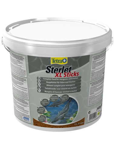 TETRA - Tetra Pond Sterlet Sticks XL - 5l - Nourriture pour sterlets et autres esturgeons.