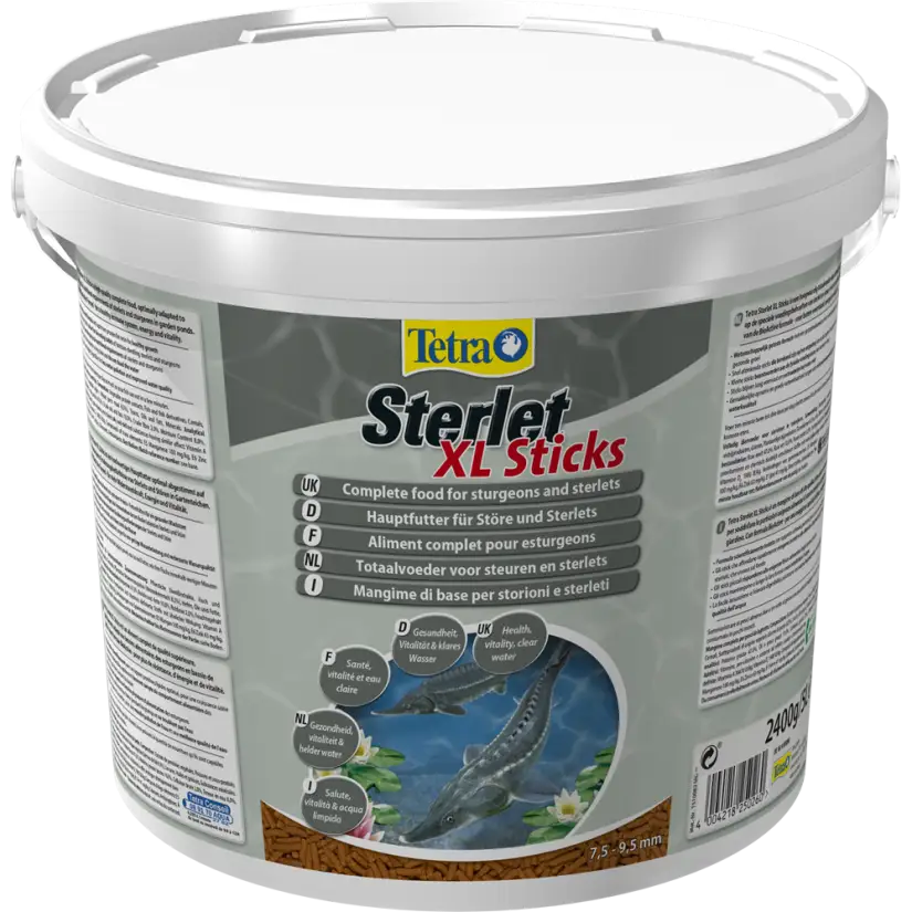 TETRA - Tetra Pond Sterlet Sticks XL - 5l - Nourriture pour sterlets et autres esturgeons.