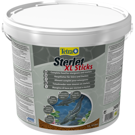 TETRA - Tetra Pond Sterlet Sticks XL - 5l - Nourriture pour sterlets et autres esturgeons.