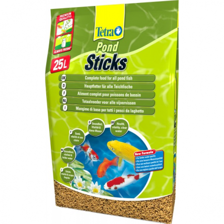 TETRA - Pond Sticks - 25l - Futter für Teichfische TETRA - Pond Sticks - 25l - Futter für Teichfische