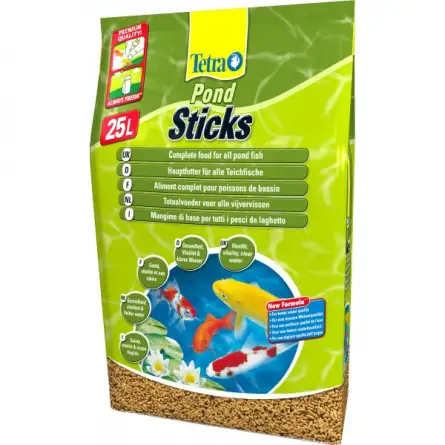 TETRA - Pond Sticks - 25l - Nourriture pour les poissons de bassins TETRA - Pond Sticks - 25l - Nourriture pour les poissons de bassins