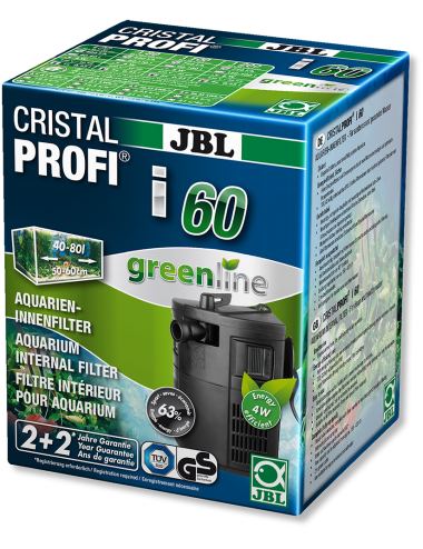 JBL - Filtre CristalProfi i60 greenline - Pour aquarium de jusqu'à 80l JBL Aquarium - 1