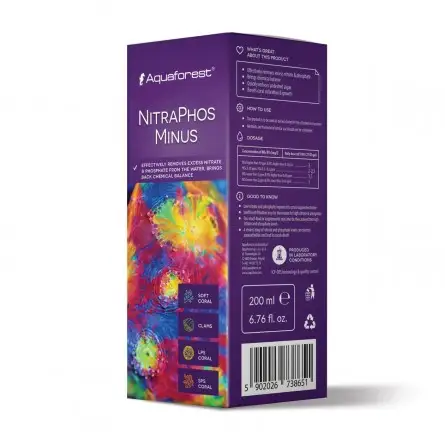 AQUAFOREST - NitraPhos Minus - 200ml - Reducción de NO3 y PO4 AquaForest - 1 AQUAFOREST - NitraPhos Minus - 200ml - Reducción de NO3 y PO4 AquaForest - 1