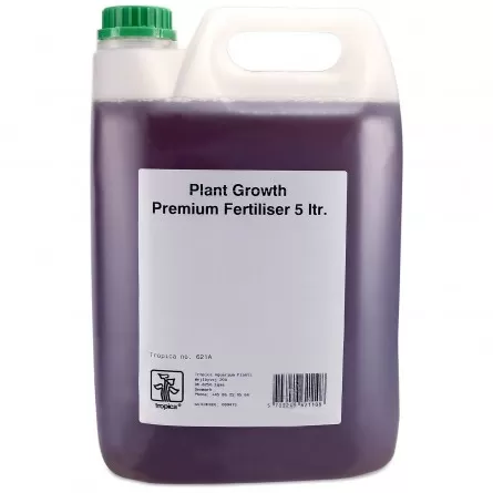 TROPICA - Plant Growth Premium Fertiliser - 5L - Engrais liquide pour aquarium planté