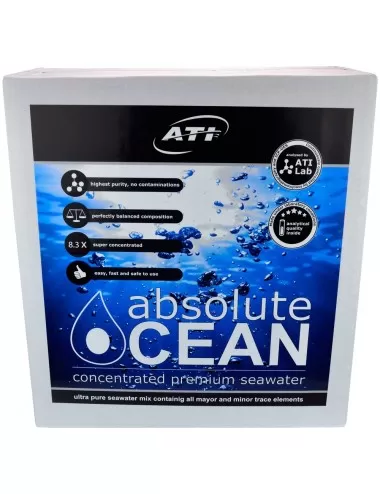 ATI - Absolute Ocean - 2 x 10.2l - Eau de mer liquide concentrée