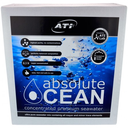 ATI - Absolute Ocean - 2 x 10.2l - Eau de mer liquide concentrée