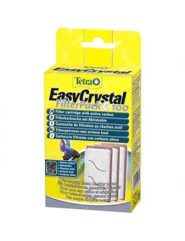 TETRA - EasyCrystal Filterpack C 100 - A tetra c100 filter cartridge for the cascade globe aquarium