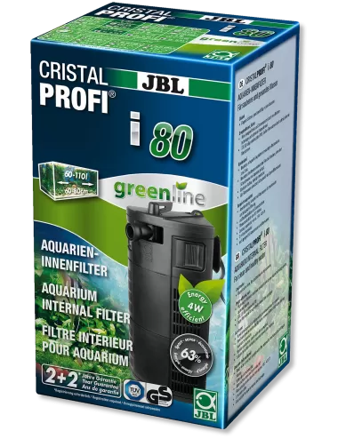 JBL - Filtre CristalProfi i80 greenline - Pour aquarium de jusqu'à 120l
