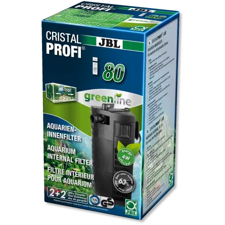JBL - Filtre CristalProfi i80 greenline - Pour aquarium de jusqu'à 120l JBL - Filtre CristalProfi i80 greenline - Pour aquarium de jusqu'à 120l