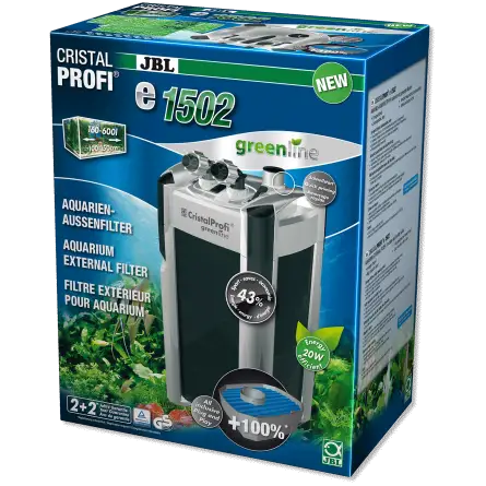 JBL - CristalProfi e1502 Greenline Filter - Für Aquarien bis 700l JBL - CristalProfi e1502 Greenline Filter - Für Aquarien bis 700l