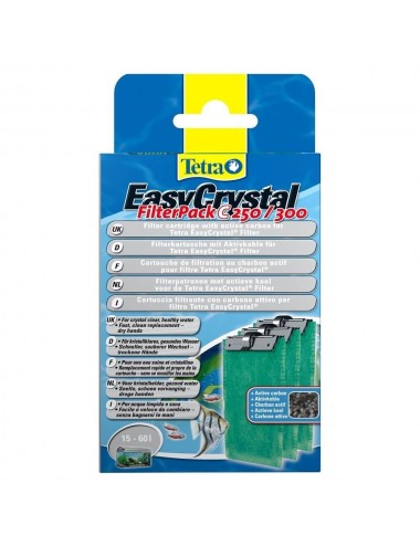 TETRA -  Filter Pack C250/300 avec charbon - Cartouche pour filtre EasyCrystal