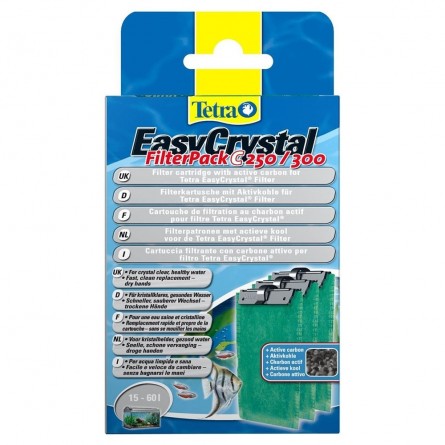 TETRA - Filterpaket C250/300 mit Kohle - EasyCrystal-Filterpatrone TETRA - Filterpaket C250/300 mit Kohle - EasyCrystal-Filterpatrone