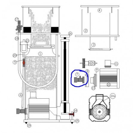 DELTEC - Venturi for skimmer SC1351 and 1456 Deltec - 1 DELTEC - Venturi for skimmer SC1351 and 1456 Deltec - 1