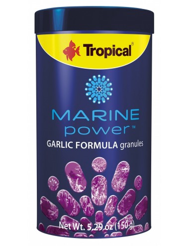 TROPICAL - Marine Power Garlic - 1000ml - Granulaatvoer voor Tropical zeevissen - 1