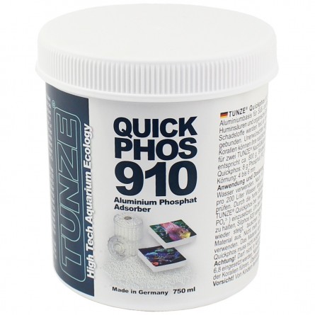TUNZE - Quickphos - 750 ml - Fast-acting anti-phosphate resin TUNZE - Quickphos - 750 ml - Fast-acting anti-phosphate resin