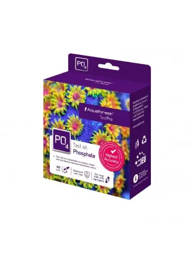 AQUAFOREST - TestPro Fosfatos - Análise de fosfatos em água do mar