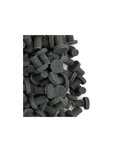 CUTTING - 25 Hawaiian black plugs 100% aragonite