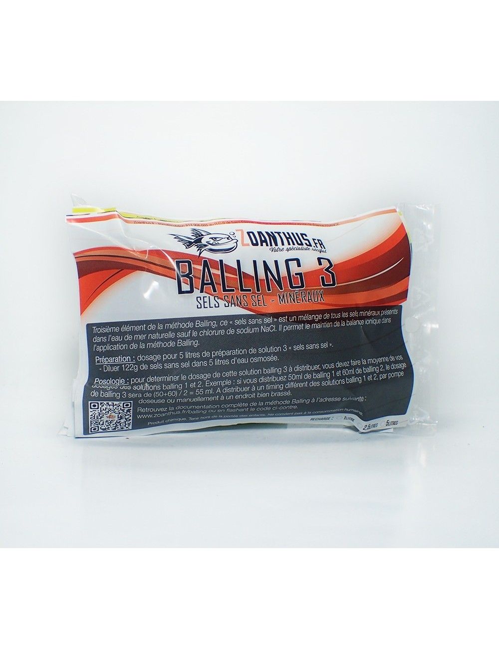 - ZOANTHUS.fr 1 litro Balling 3 recarga “sais sem sal” - ZOANTHUS.fr 1 litro Balling 3 recarga “sais sem sal”