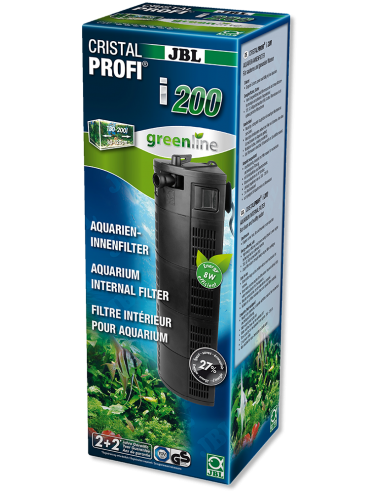 JBL - Filtre CristalProfi i200 greenline - Filtre interne pour aquarium de 130 à 200 litres