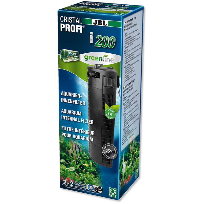 JBL - CristalProfi i200 greenline filter - Binnenfilter voor aquaria van 130 tot 200 liter