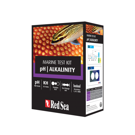 Red Sea - pH/KH test - 100/55 testov Red Sea - pH/KH test - 100/55 testov