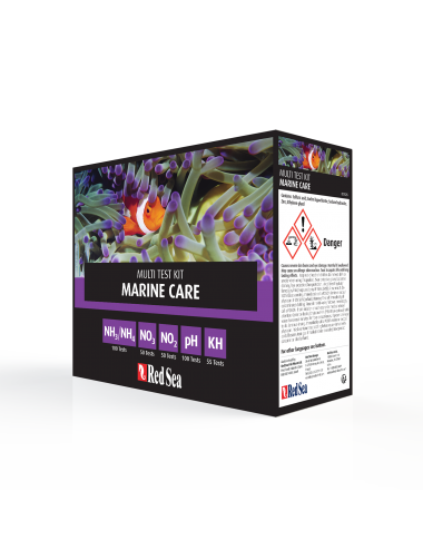 Red Sea - Kit Marine Care MultiTest (NH4, pH, KH, NO2, NO3)