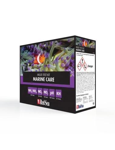 Red Sea - Kit MultiTest Marine Care (NH4, pH, KH, NO2, NO3)