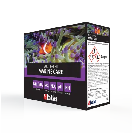 Red Sea - Marine Care MultiTest kit (NH4, pH, KH, NO2, NO3)