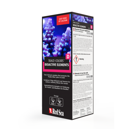 Red Sea - Trace Colors BioActiv Elements (Coral Color D) - 500ml