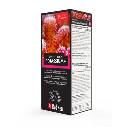 Red Sea - Trace Colors Potassium+ (Coral Colors B) - 500 ml Red Sea - Trace Colors Potassium+ (Coral Colors B) - 500 ml