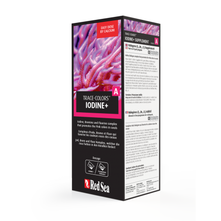 Red Sea - Trace Colors Iodine+ - Coral Colors A - 500ml - Additif Red Sea - Trace Colors Iodine+ - Coral Colors A - 500ml - Additif
