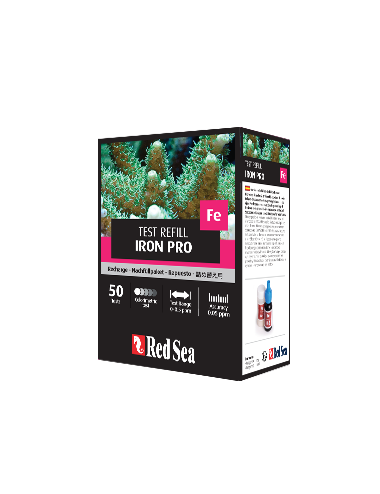 Red Sea - Pro Iron Test - Ponovno polnjenje