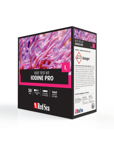 Red Sea - Prueba de yodo Pro - 100 pruebas